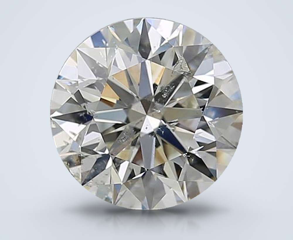 3.01 Carat Round Natural Diamond