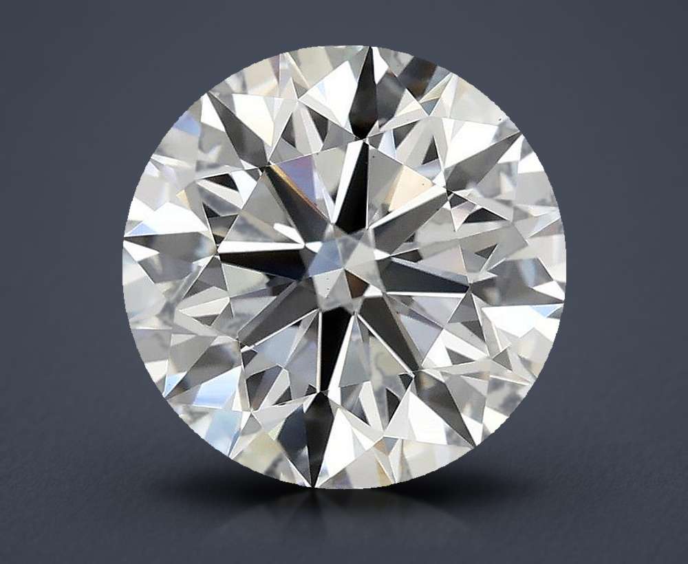3.66 Carat Round Lab Diamond