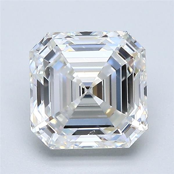 1.54ct G VVS2 Rare Carat Ideal Cut Asscher Diamond