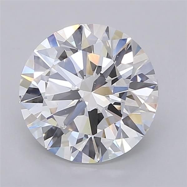 3.01ct E VS2 Excellent Cut Round Lab Grown Diamond