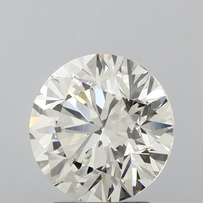 3.52ct J VS2 Very Good Cut Round Lab Grown Diamond