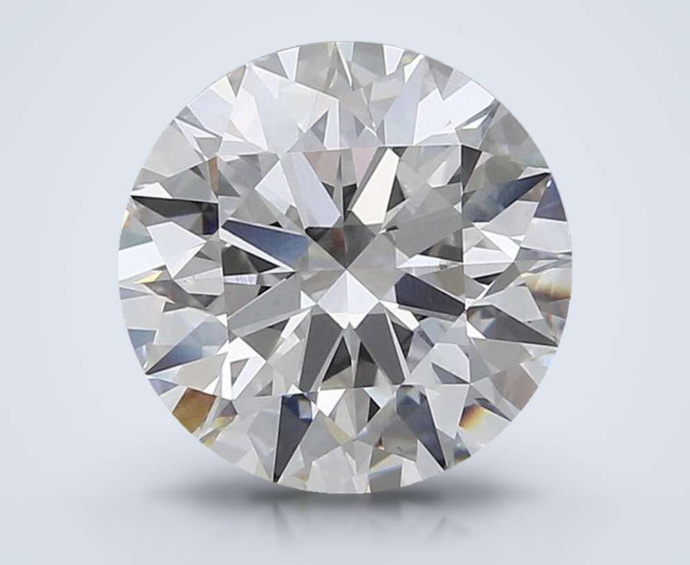 5.01 Carat Round Lab Diamond
