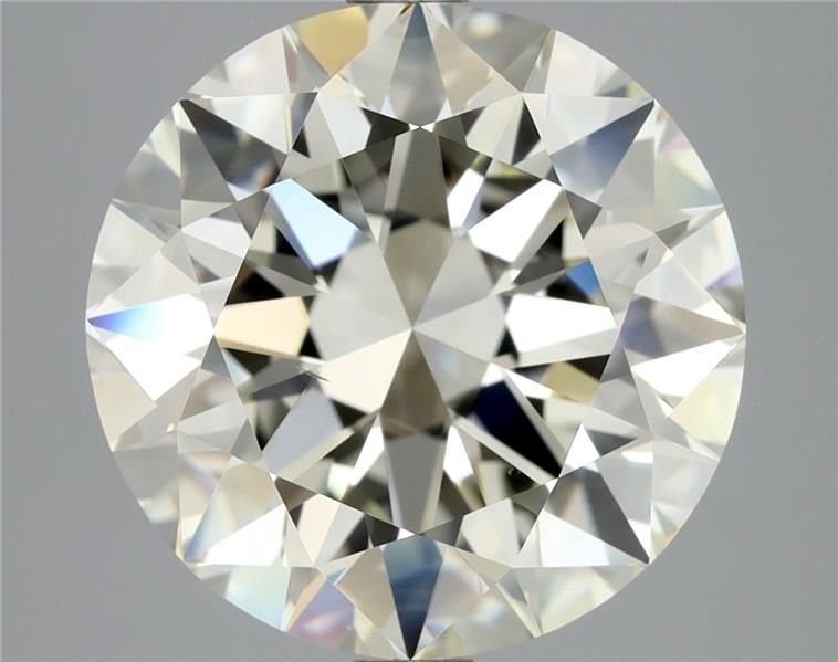 4.50ct K VS2 Rare Carat Ideal Cut Round Diamond