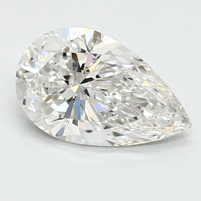 1.14ct E VS1 Rare Carat Ideal Cut Pear Lab Grown Diamond