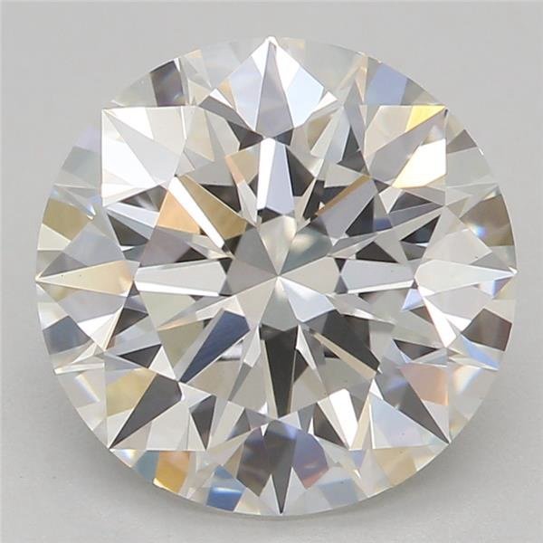 2.03ct F VVS2 Rare Carat Ideal Cut Round Lab Grown Diamond