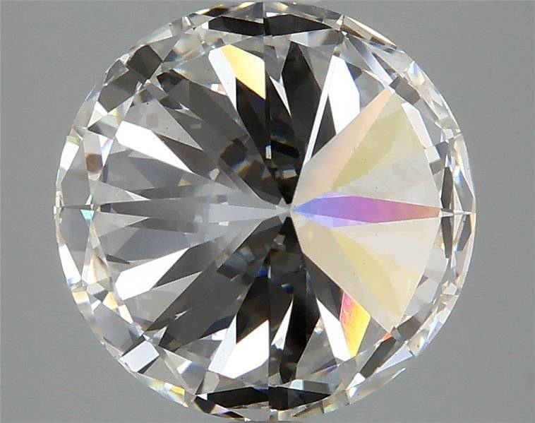 3.90ct F SI1 Rare Carat Ideal Cut Round Lab Grown Diamond