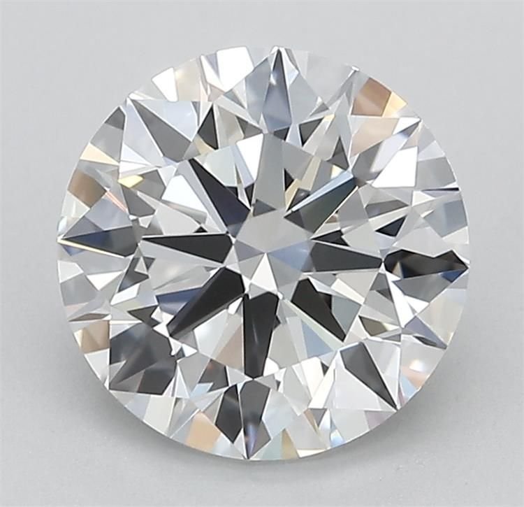 2.37ct D VVS1 Rare Carat Ideal Cut Round Lab Grown Diamond