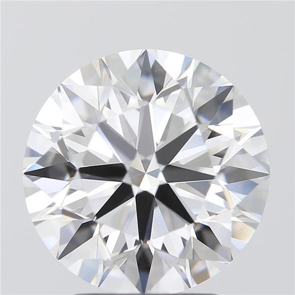 3.10ct F IF Rare Carat Ideal Cut Round Lab Grown Diamond