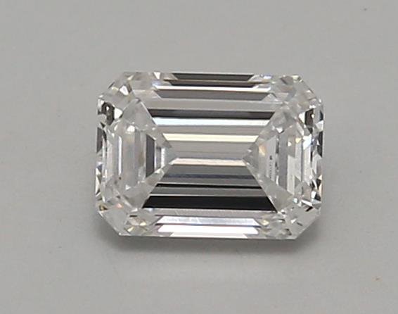 0.86ct D VVS2 Rare Carat Ideal Cut Emerald Lab Grown Diamond