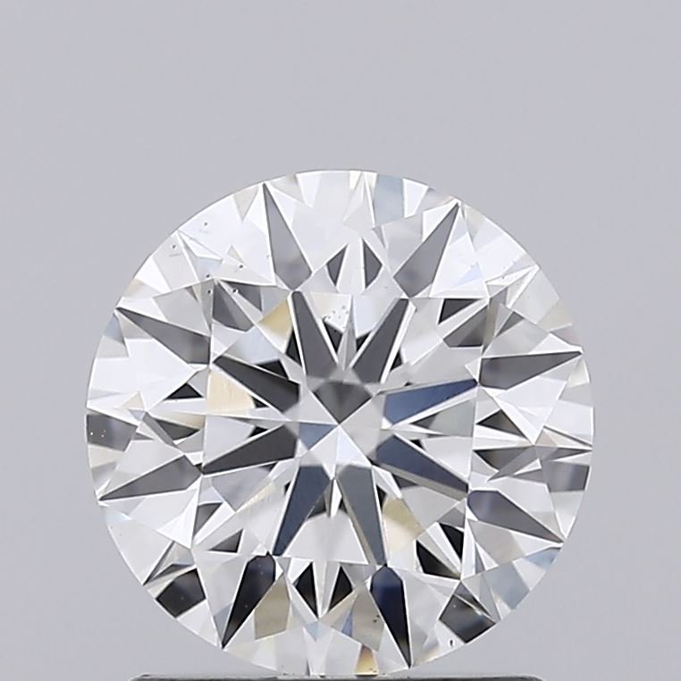 1.28ct F VS2 Rare Carat Ideal Cut Round Lab Grown Diamond