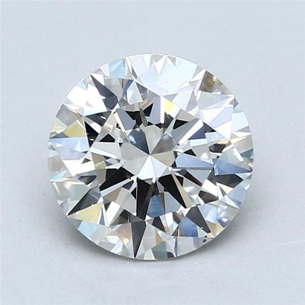 2.02ct E VS2 Rare Carat Ideal Cut Round Lab Grown Diamond