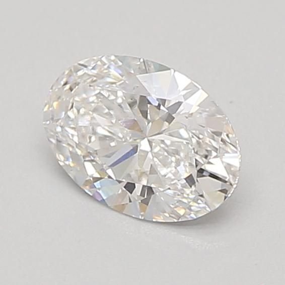 0.88ct D VS2 Rare Carat Ideal Cut Oval Lab Grown Diamond