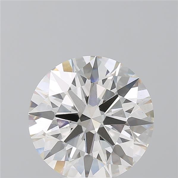 6.19ct H VS2 Rare Carat Ideal Cut Round Lab Grown Diamond