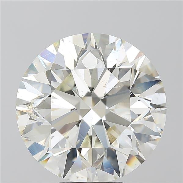 8.04ct K SI2 Excellent Cut Round Diamond