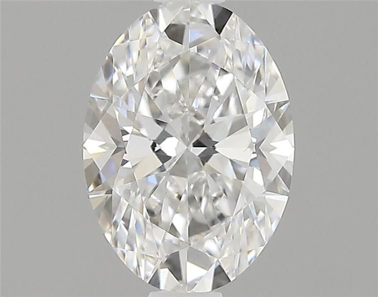 0.83ct F VS1 Rare Carat Ideal Cut Oval Lab Grown Diamond