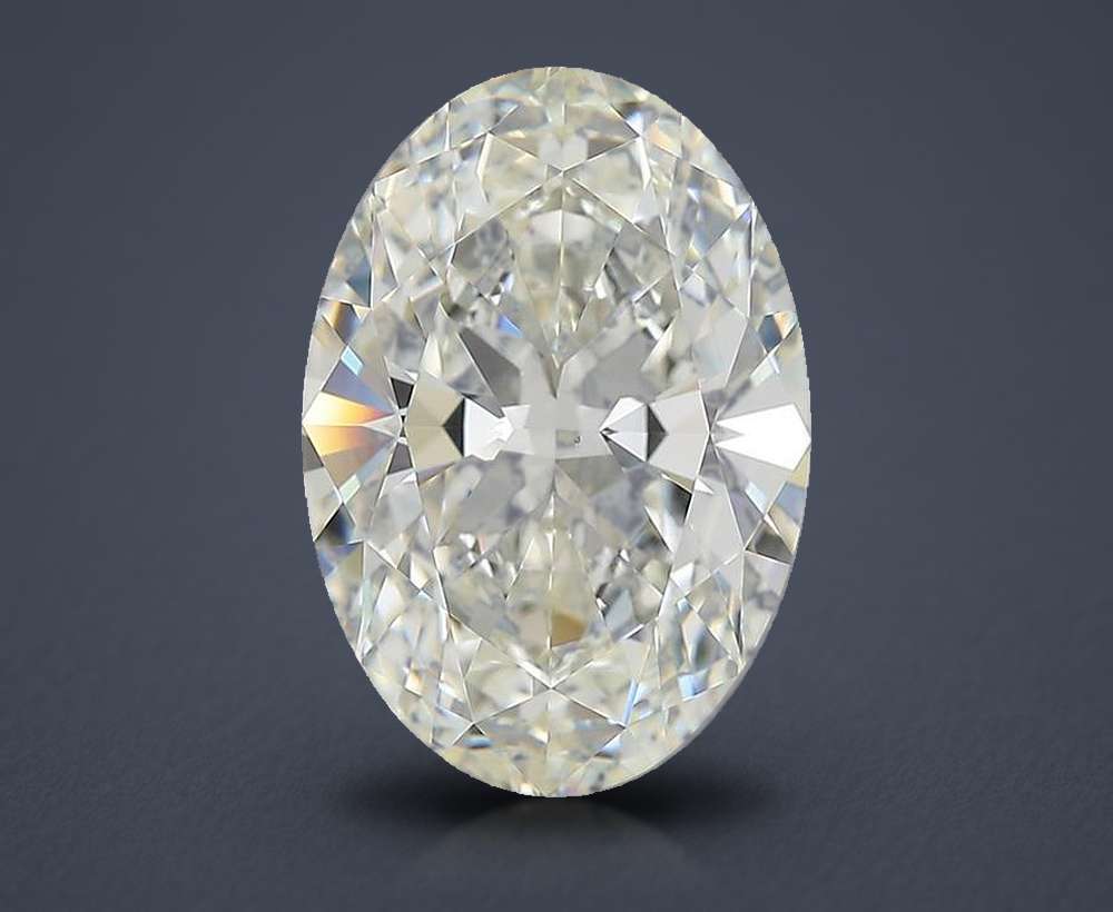 4.03 Carat Oval Natural Diamond