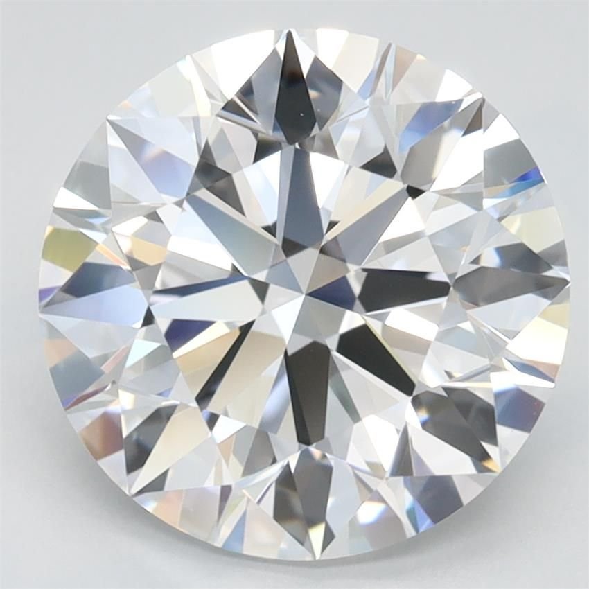 3.31ct D IF Rare Carat Ideal Cut Round Lab Grown Diamond
