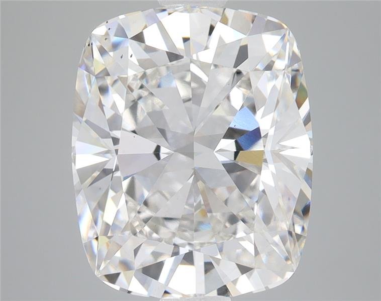 6.31ct G SI1 Rare Carat Ideal Cut Cushion Lab Grown Diamond