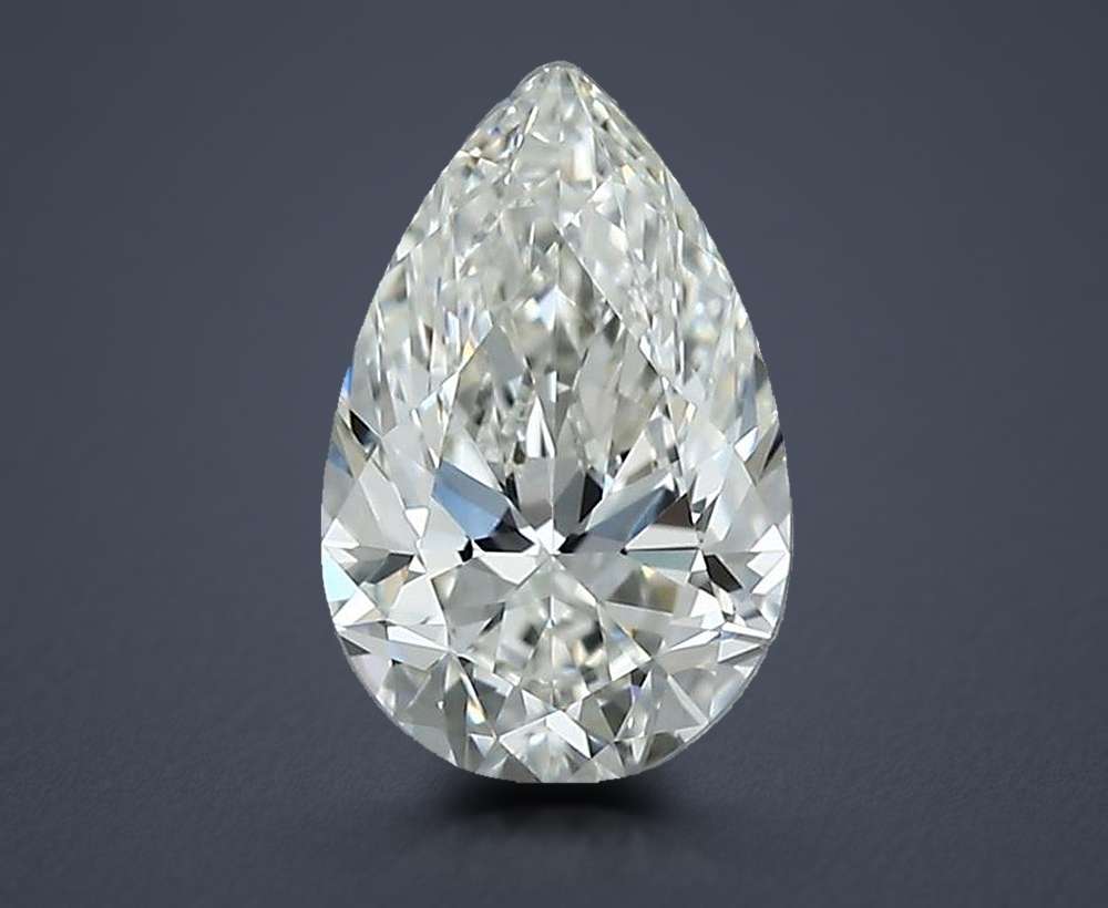 0.70 Carat Pear Natural Diamond