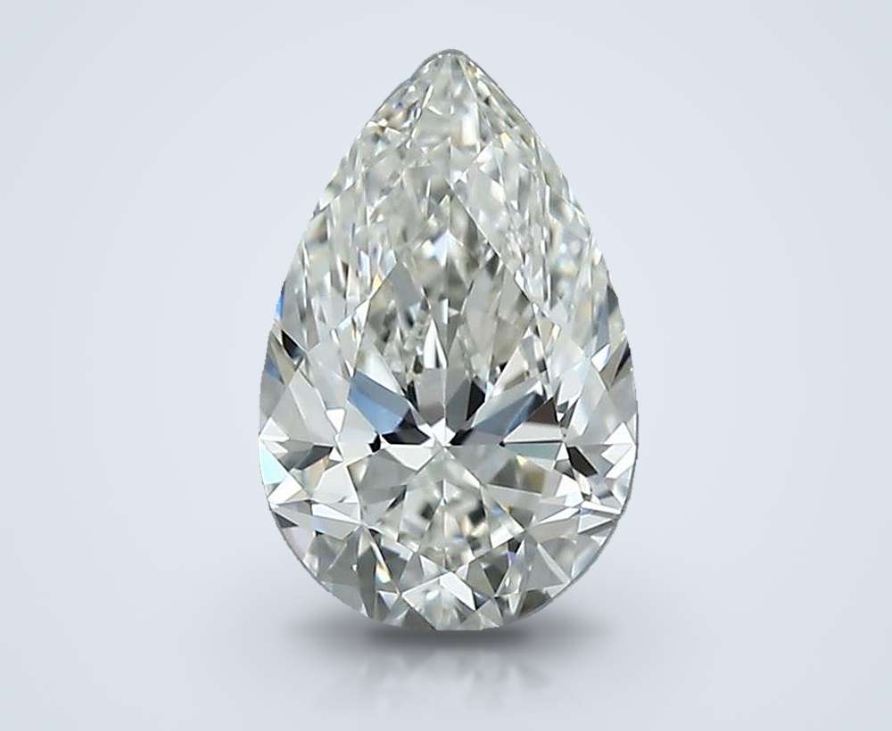0.70 Carat Pear Natural Diamond