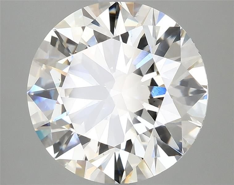 4.03ct H VS2 Rare Carat Ideal Cut Round Lab Grown Diamond