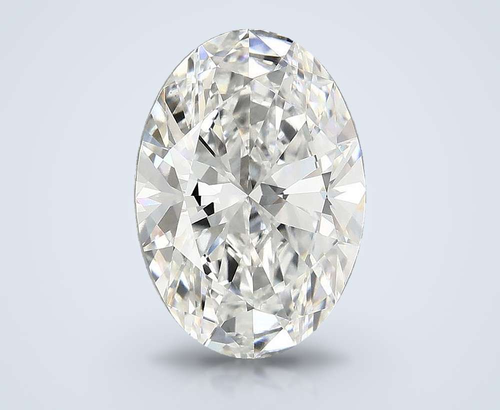 3.81 Carat Oval Lab Diamond