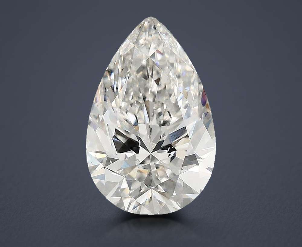 2.72 Carat Pear Lab Diamond