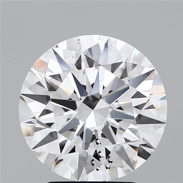 3.50ct F SI1 Rare Carat Ideal Cut Round Lab Grown Diamond