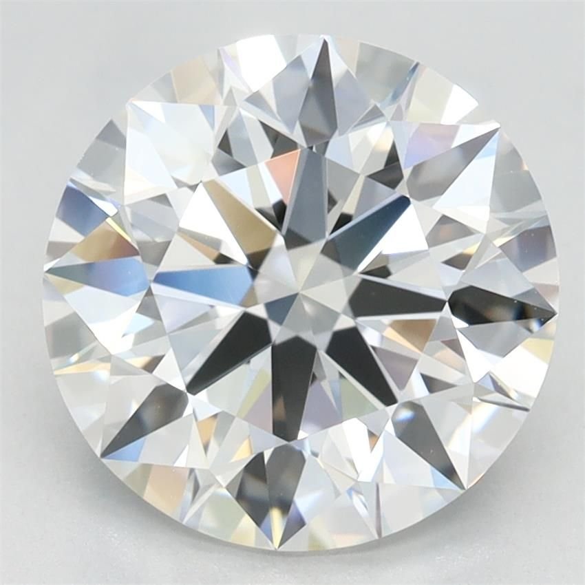 3.08ct E VVS1 Rare Carat Ideal Cut Round Lab Grown Diamond