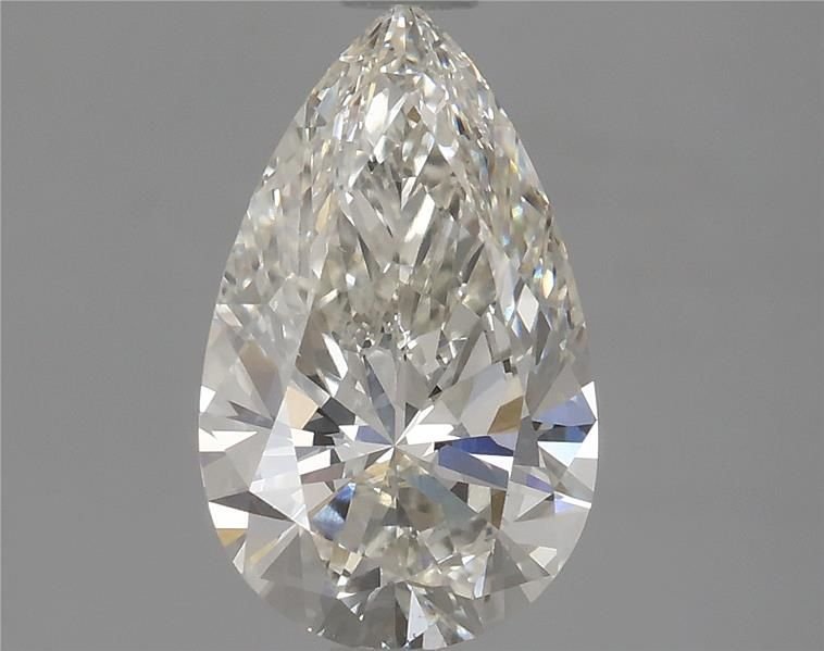 1.26ct H VS1 Rare Carat Ideal Cut Pear Lab Grown Diamond