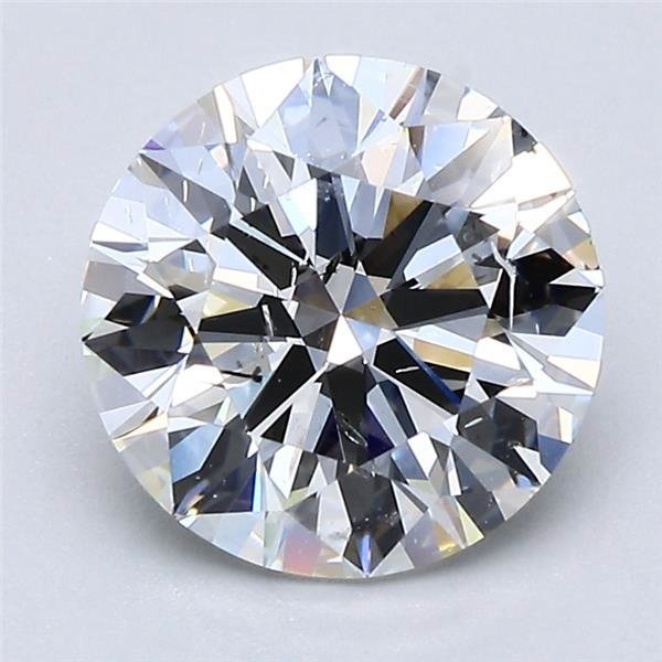 2.39ct G SI2 Rare Carat Ideal Cut Round Diamond