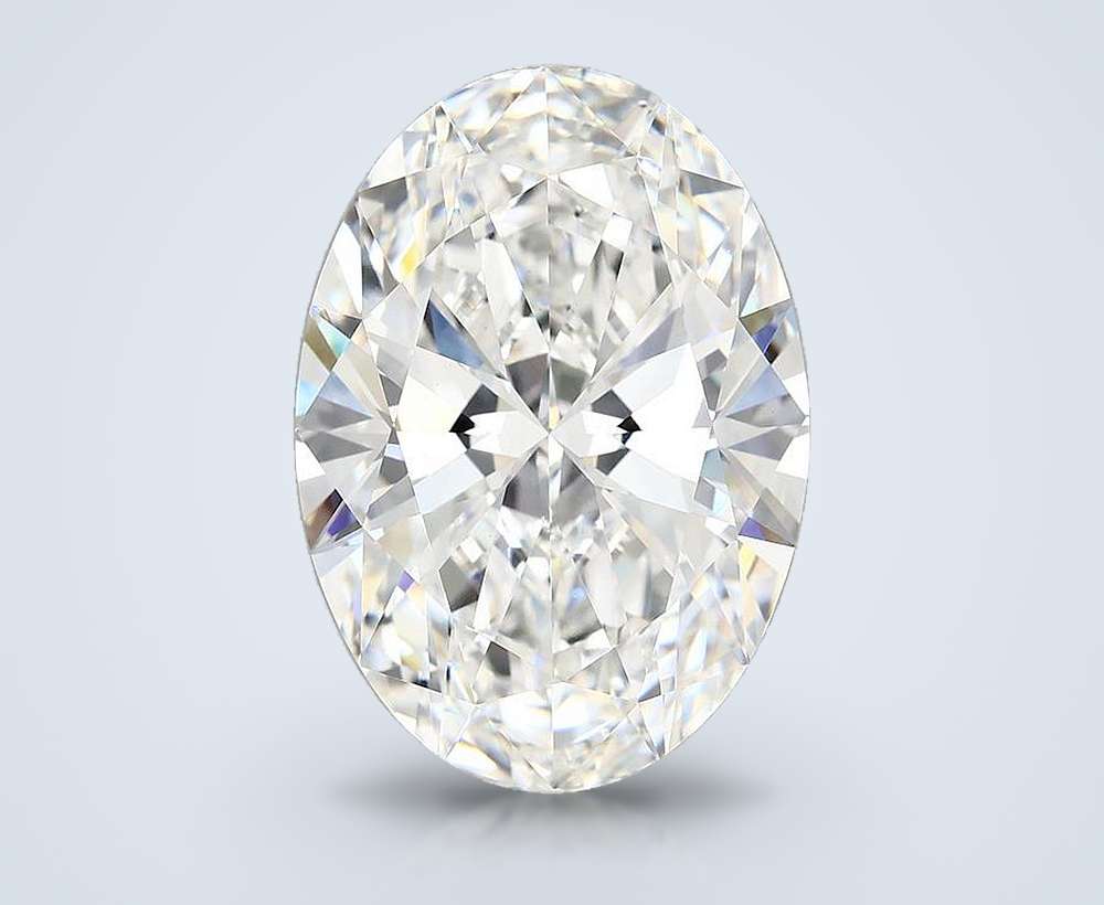 9.71 Carat Oval Lab Diamond