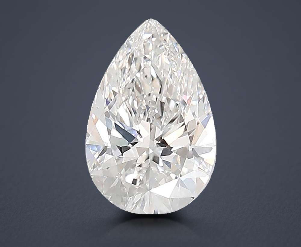 4.50 Carat Pear Lab Diamond