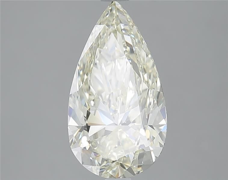 3.01ct K VVS1 Very Good Cut Pear Diamond