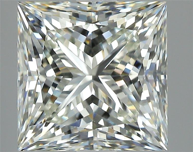 2.81ct K VVS2 Rare Carat Ideal Cut Princess Diamond