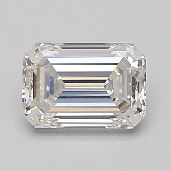 1.09ct D VS1 Rare Carat Ideal Cut Emerald Lab Grown Diamond