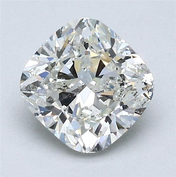 1.70ct J SI2 Rare Carat Ideal Cut Cushion Diamond