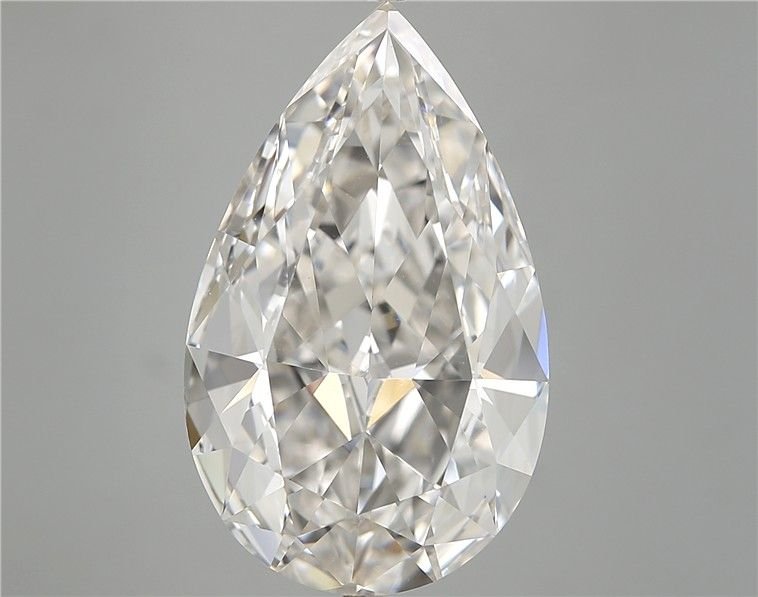 9.02ct H VVS2 Very Good Cut Pear Diamond