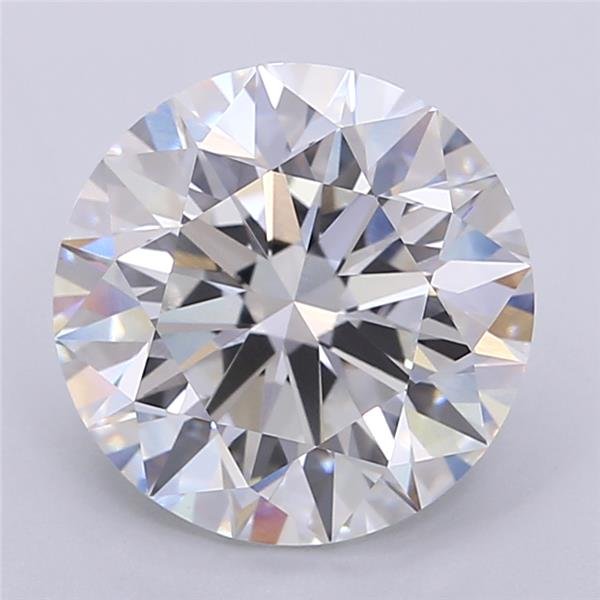 4.61ct F VVS1 Excellent Cut Round Lab Grown Diamond