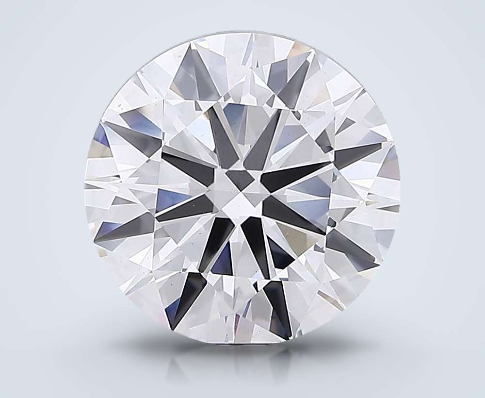 7.01 Carat Round Lab Diamond
