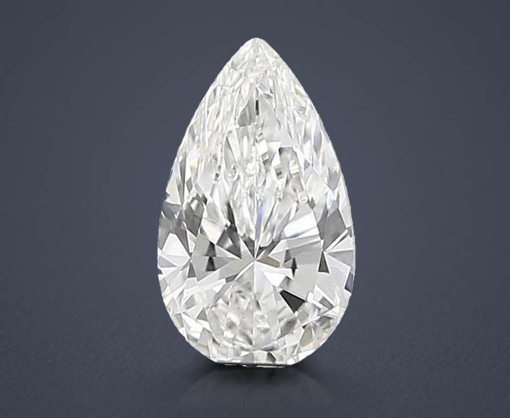 0.64 Carat Pear Lab Diamond