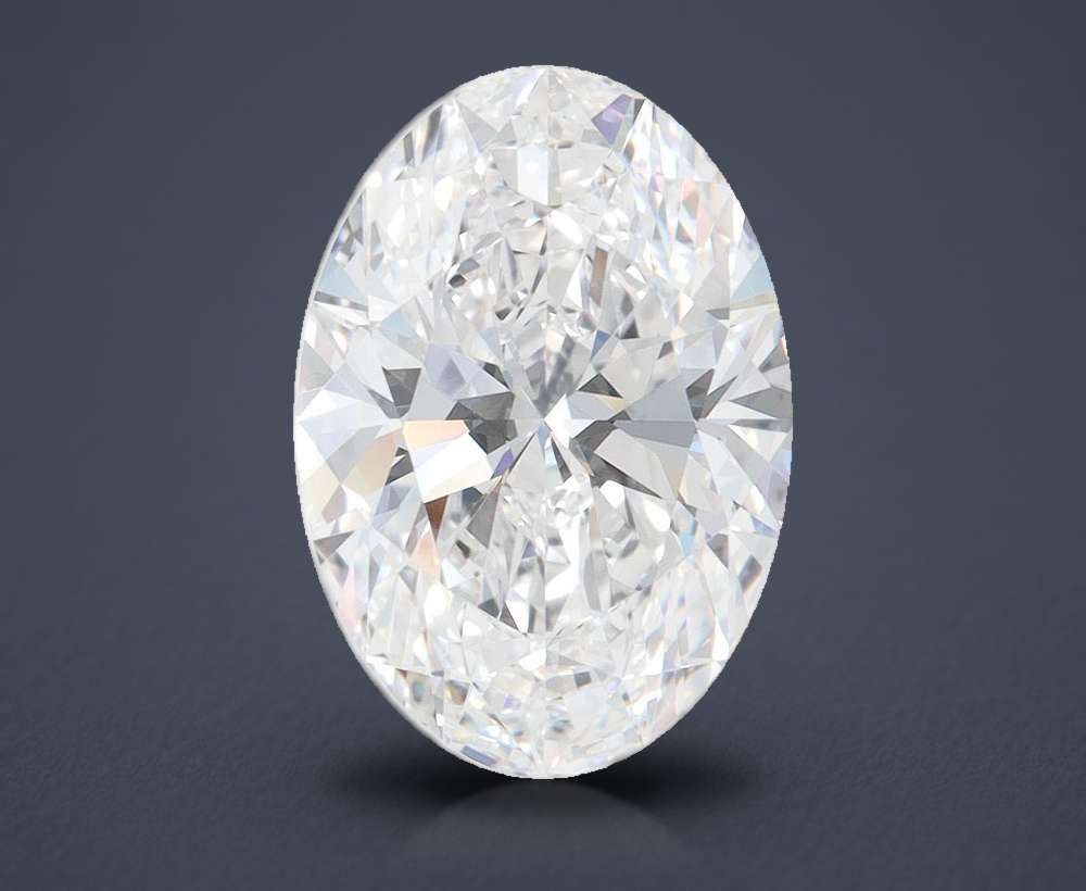 4.10 Carat Oval Lab Diamond