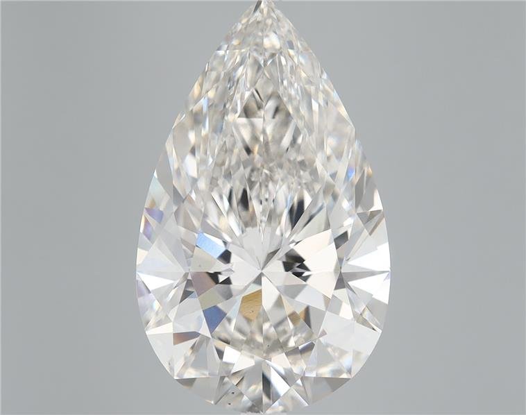 7.59ct G VS1 Rare Carat Ideal Cut Pear Lab Grown Diamond