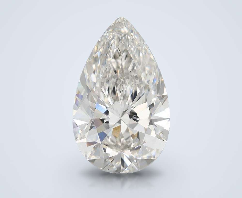 7.59 Carat Pear Lab Diamond