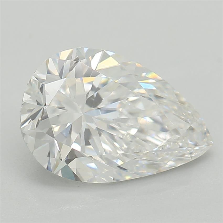 1.04ct E VVS2 Rare Carat Ideal Cut Pear Lab Grown Diamond