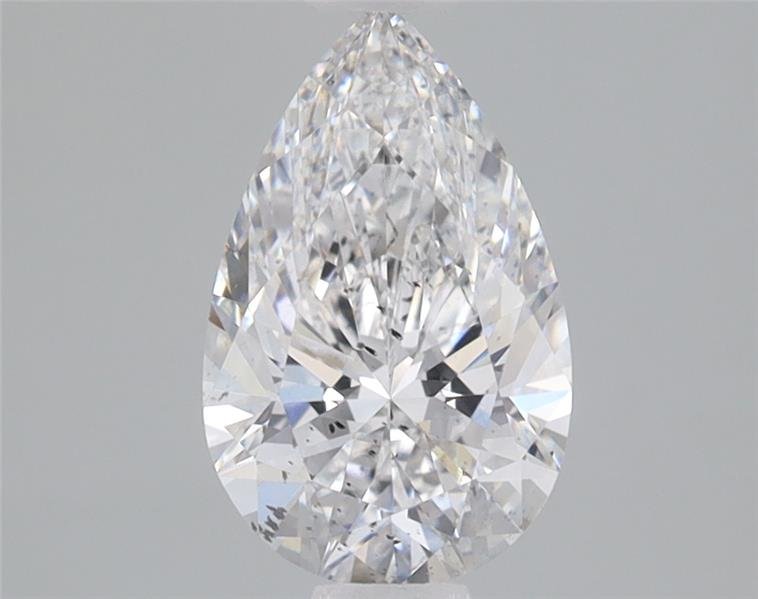 0.94ct F SI1 Rare Carat Ideal Cut Pear Lab Grown Diamond