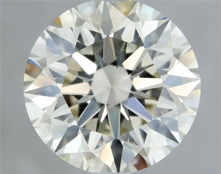 1.54ct K SI1 Rare Carat Ideal Cut Round Diamond