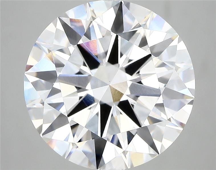 7.06ct D VS1 Excellent Cut Round Lab Grown Diamond