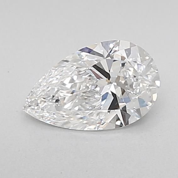 0.66ct D VS1 Rare Carat Ideal Cut Pear Lab Grown Diamond