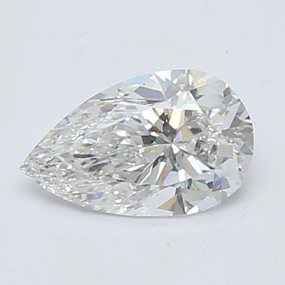 0.73ct E VS2 Very Good Cut Pear Lab Grown Diamond